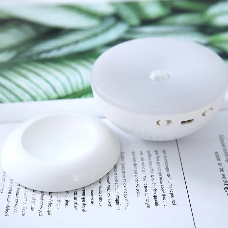 Bluejw LED Rechargeable Night Light Lamp Portable, Dimmable Bedside Night Lights for Kids Adults, Warm White - Image 1